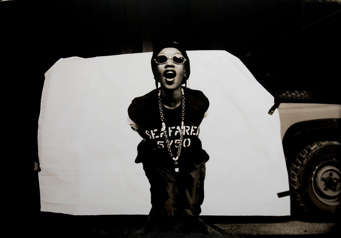 Busi Mhlongo. Crucifix Lane, London Bridge, London.