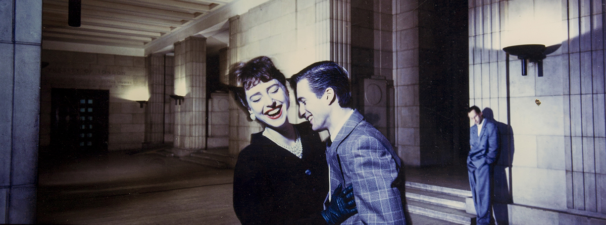 Molly and Matt. Senate House, Bloomsbury, London.1988