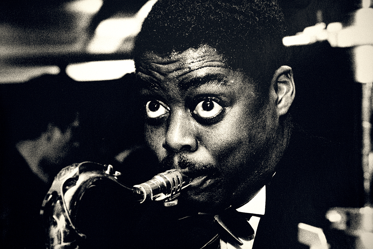 Courtney Pine. La Prison Club. Stoke Newington, London.