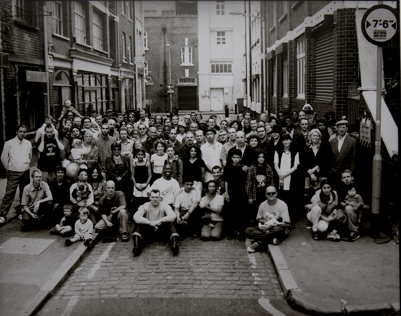 Straight No Chaser contributors portrait. Hoxton Square, London.