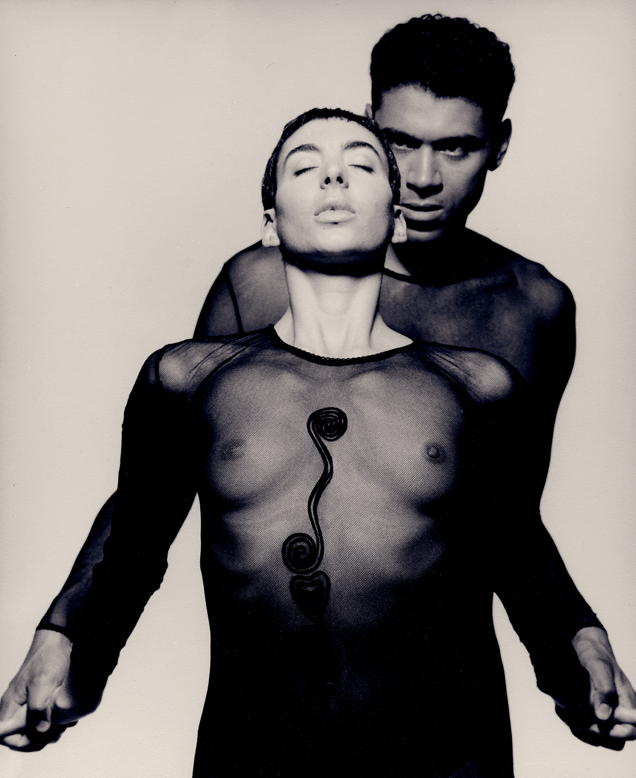 Idit and Linford. Camden Town Studios, Camden Town, London.