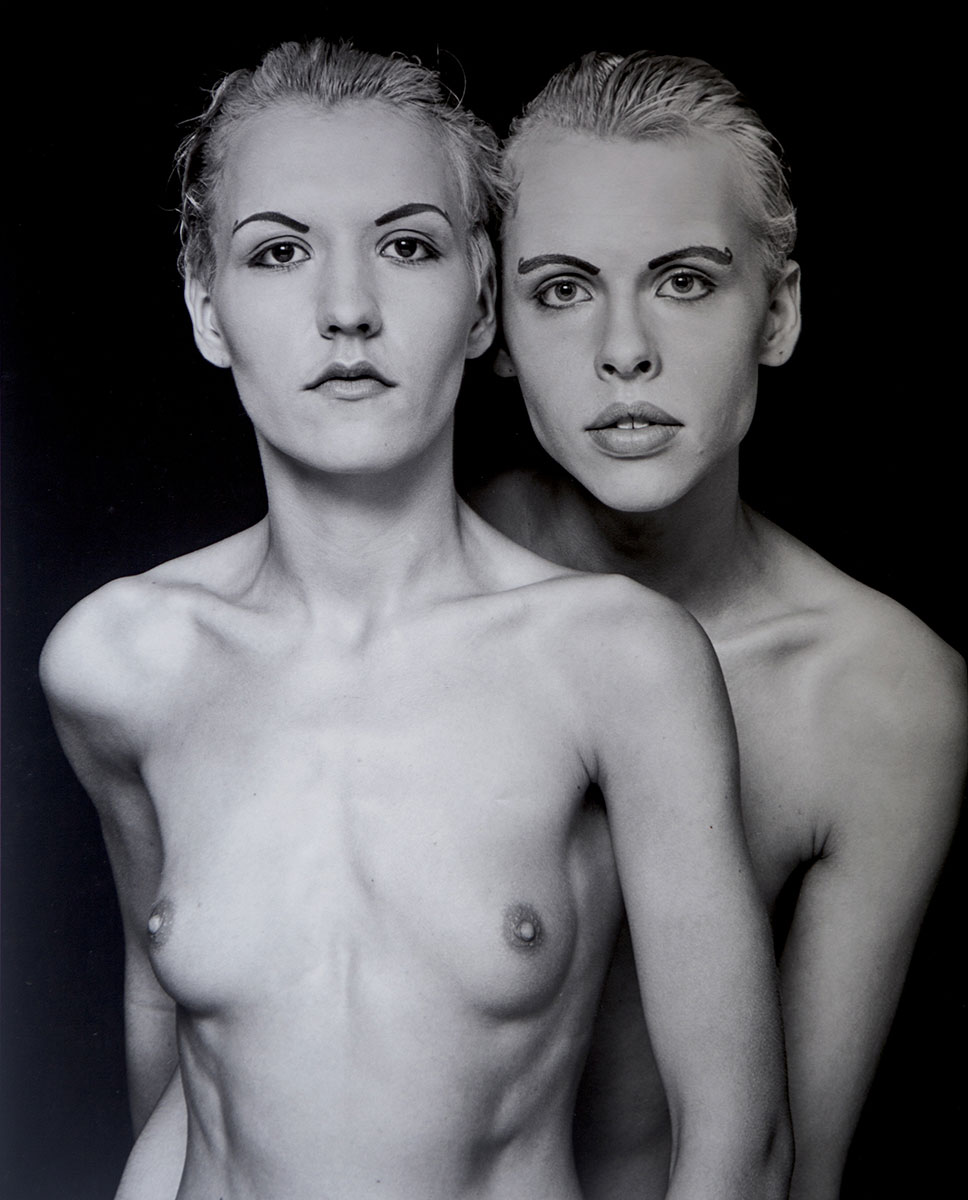 Ingrid and Wolfgang. Elephant and Castle, London. 1988