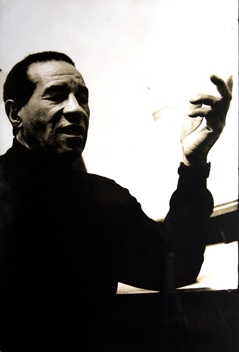 Max Roach. Cheltenham Jazz Festival. Cheltenham, England.