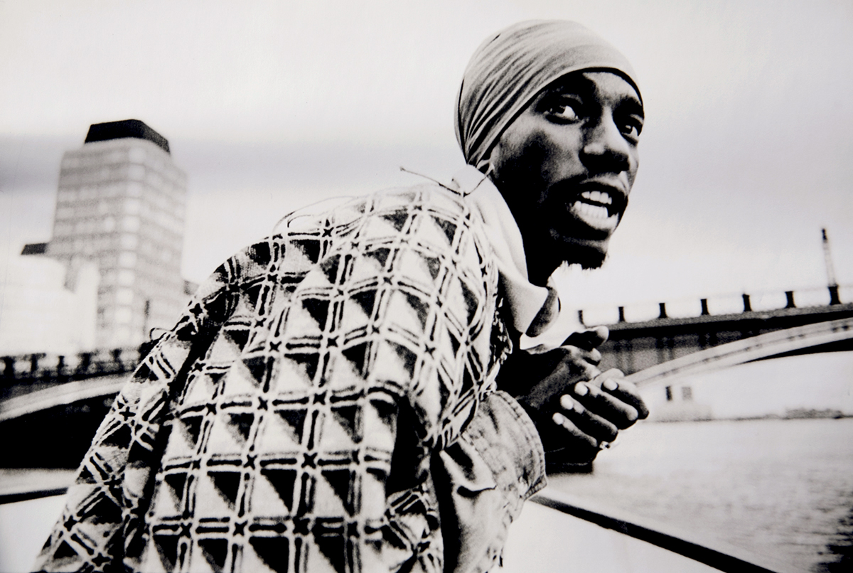 Sizzla. River Thames, London.
