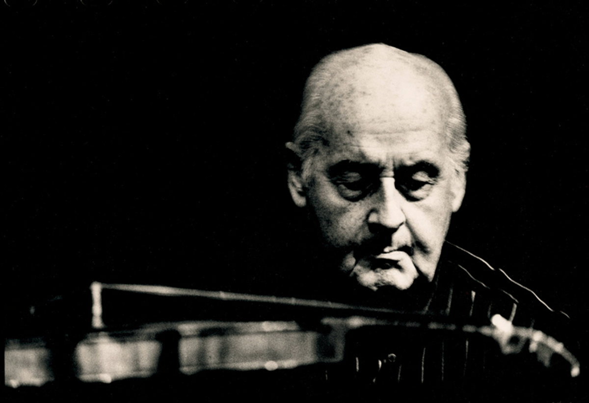 Stephane Grappelli. Catford, London.