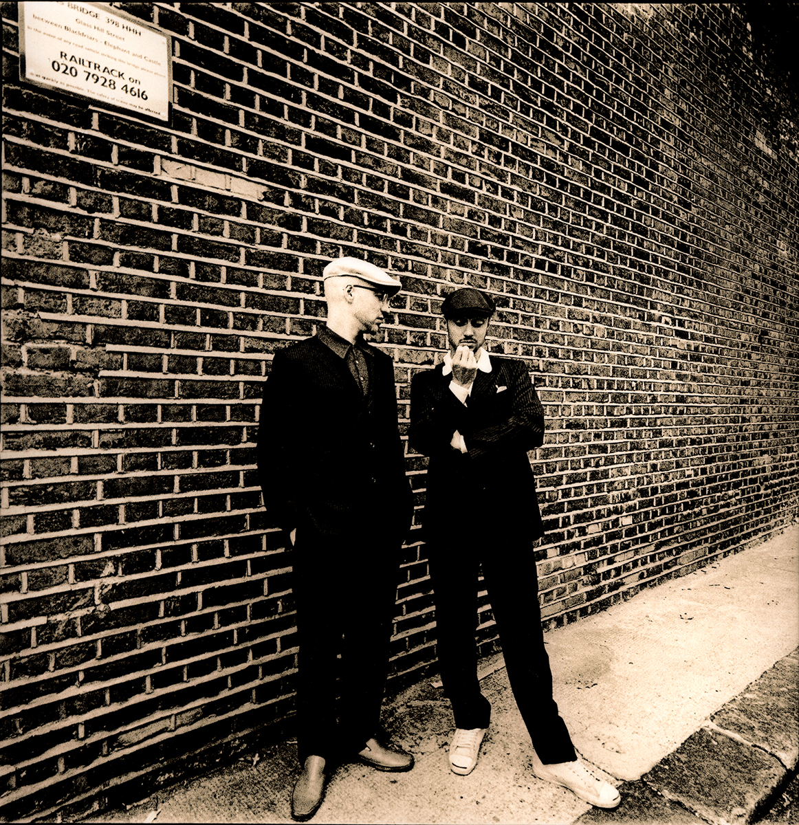 Two Banks of Four. Smithfield, London.